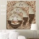 preview thumbnail 3 of 2, Wexford Home 'Cappuccino' Canvas Wall Art