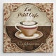 preview thumbnail 1 of 2, Wexford Home 'Cappuccino' Canvas Wall Art