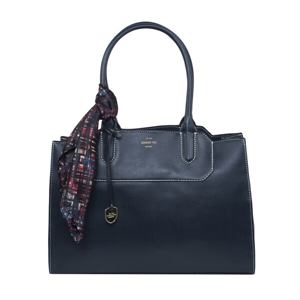 london fog black purse