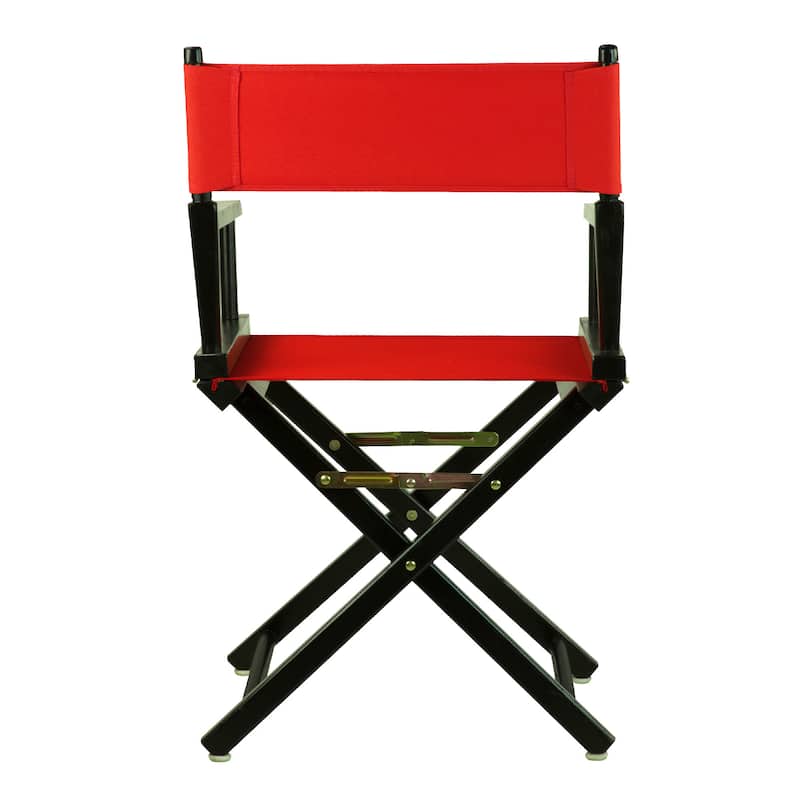 Black Frame 18-inch Director's Chair