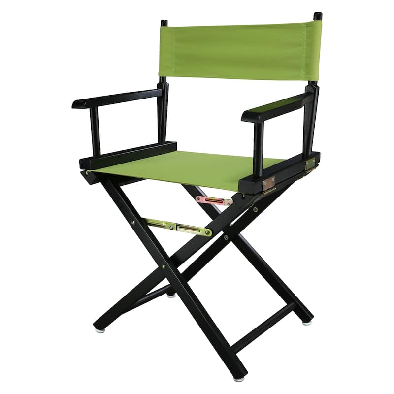 Black Frame 18-inch Director's Chair