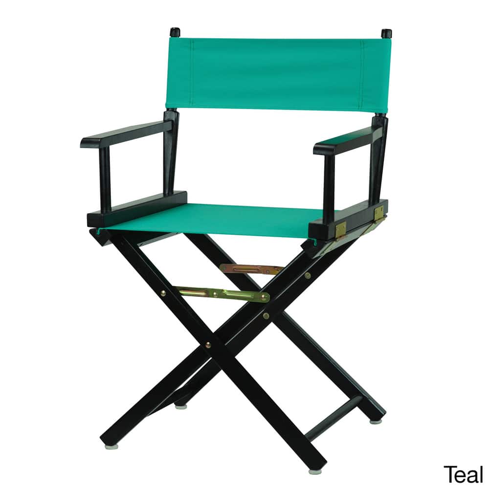 Black Frame 18-inch Director's Chair