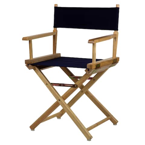 Natural Frame 18-inch Director's Chair