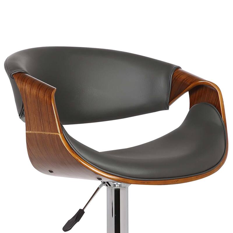 Butterfly 24" Adjustable Swivel Bar Stool