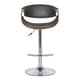 preview thumbnail 5 of 36, Butterfly 24" Adjustable Swivel Bar Stool