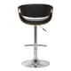 preview thumbnail 11 of 36, Butterfly 24" Adjustable Swivel Bar Stool