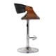 preview thumbnail 10 of 36, Butterfly 24" Adjustable Swivel Bar Stool