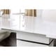 preview thumbnail 9 of 8, Furniture of America Borm White 78-inch Expandable Dining Table