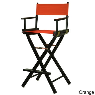 Black Frame 30-inch Director's Chair