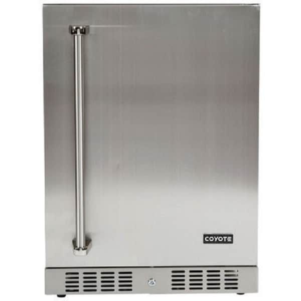 COYOTE 24-inch Stainless Steel Outdoor Refrigerator