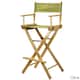 Natural Frame 30-inch Director's Chair - Olive