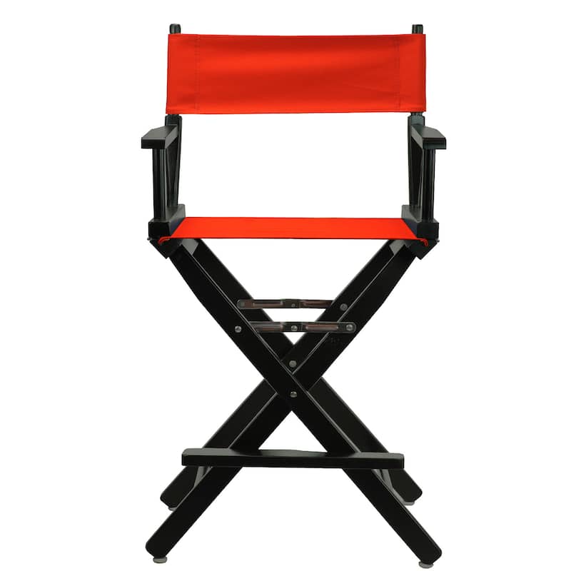 Black Frame 24-inch Director's Chair