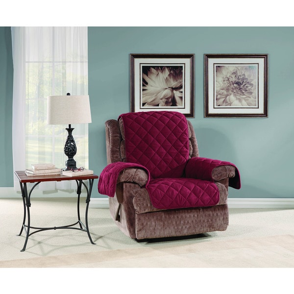Sure Fit Micro Fleece Recliner Furniture Protector