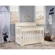 preview thumbnail 1 of 3, Dream On Me Chesapeake French White 5-in-1 Convertible Crib