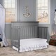 preview thumbnail 3 of 3, Dream On Me Chesapeake Storm Grey 5-in-1 Convertible Crib