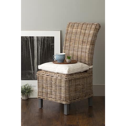 East At Main's Sumter Grey Rattan Dining Chair