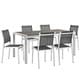 preview thumbnail 6 of 9, Shore 7 Piece Outdoor Patio Aluminum Dining Set
