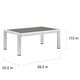 preview thumbnail 12 of 12, Shore 4 Piece Outdoor Patio Aluminum Sectional Sofa Set