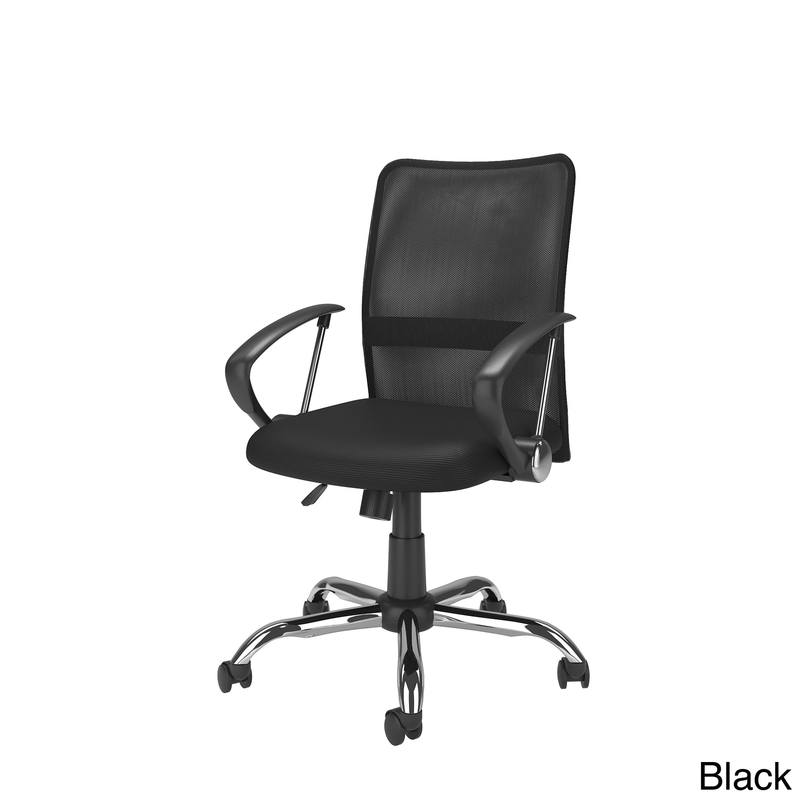 Porch and Den Oakwood Contoured Mesh Back Office Chair