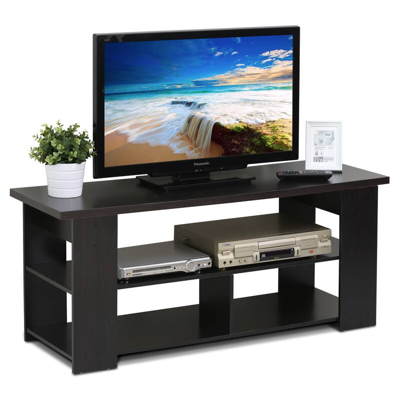 Porch & Den Eldert Espresso Media Cabinet