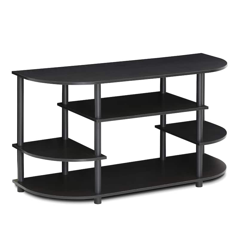 Porch & Den Manchester Brown MDF Corner TV Stand