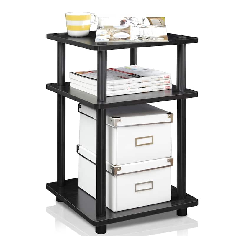 Porch & Den Delancey Easy Assembly Multipurpose Shelf - Black