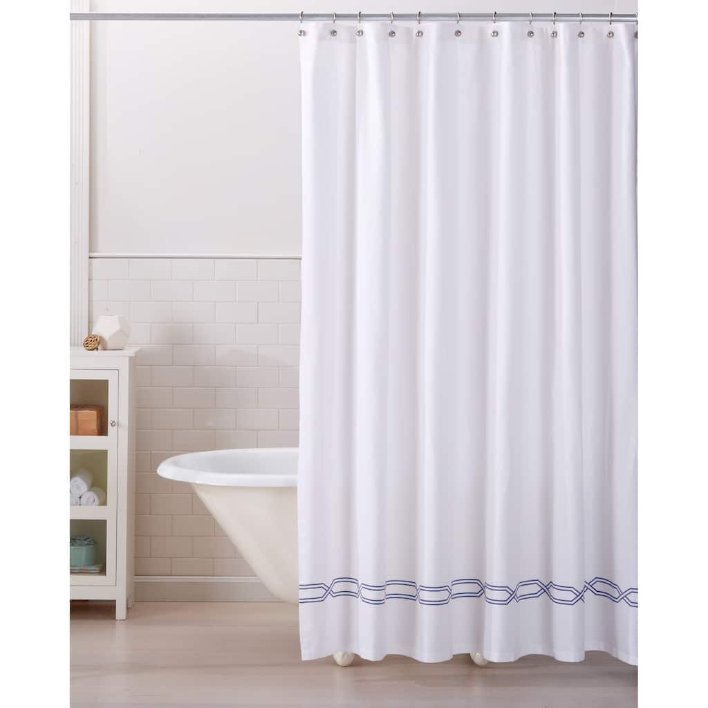 Home Fashion Designs Lucianna Collection Shower Curtain