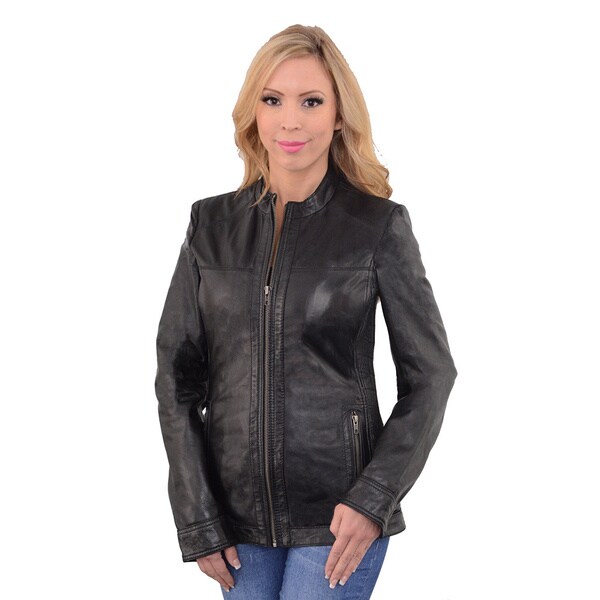 overstock leather jackets