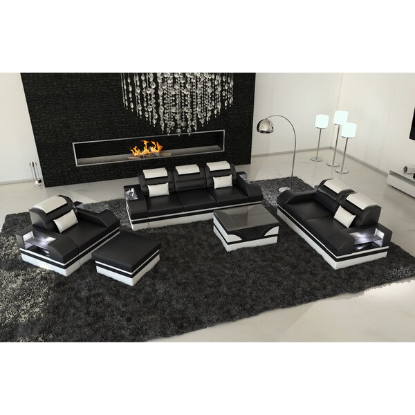 Sectional Sofa 2-3-1 San Franzisco LED Lights