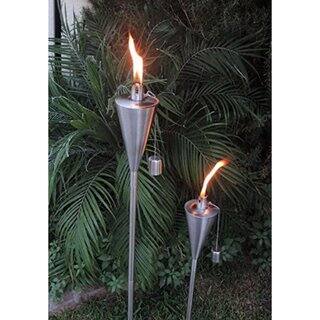 Shop Tiki Torch Outdoor Garden Oil Lamp Lanterns With Decorative