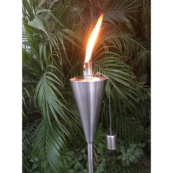 Shop Tiki Torch Outdoor Garden Oil Lamp Lanterns With Decorative