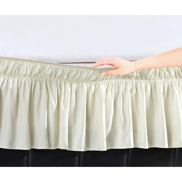 tailored bed skirt queen 16 drop