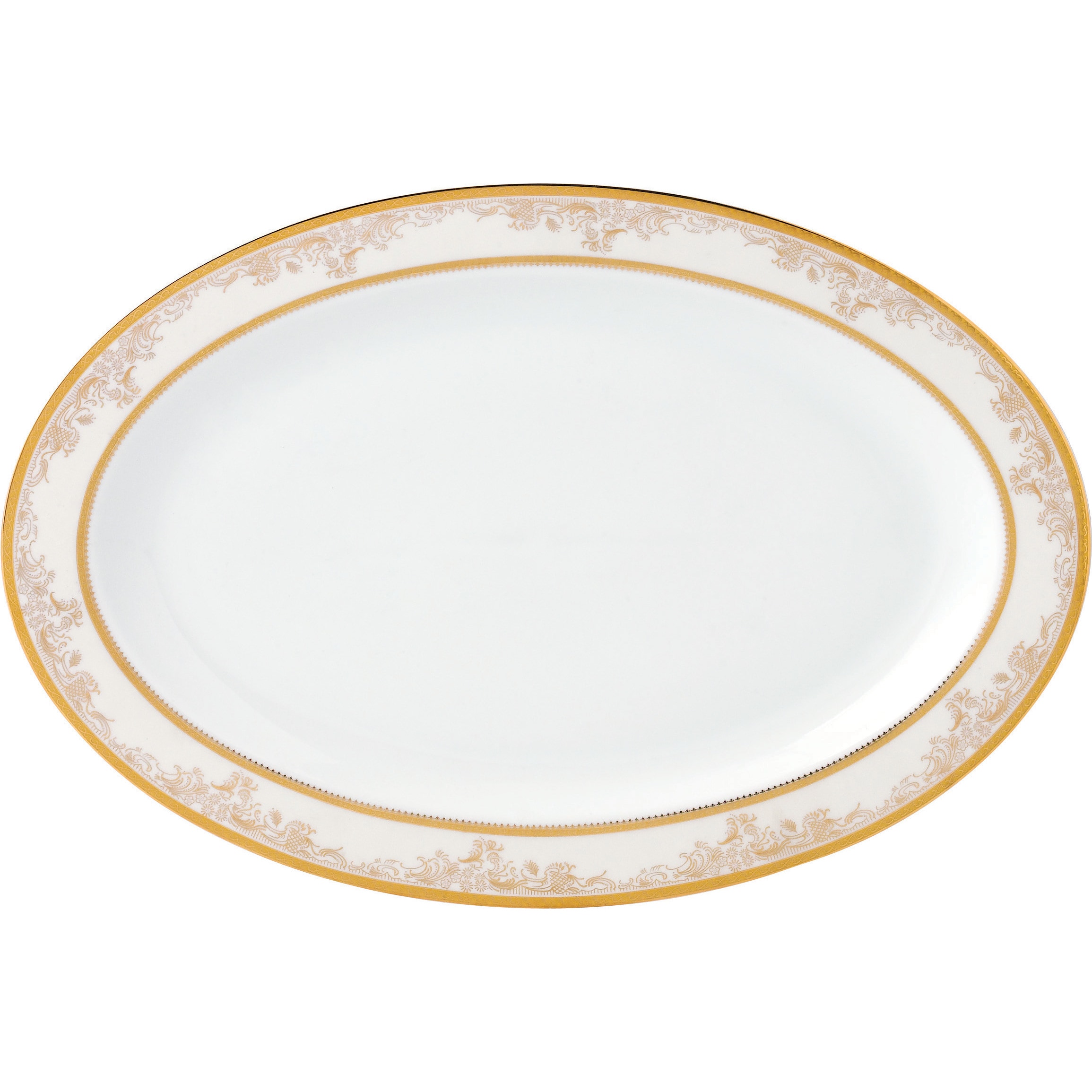 57-piece Bone China Dinnerware Set for 8 People - Chloe - Bed Bath