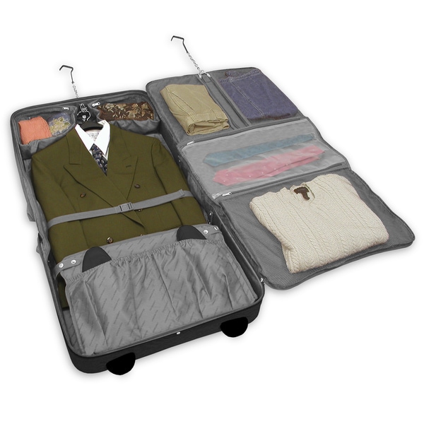 london fog wheeled garment bag