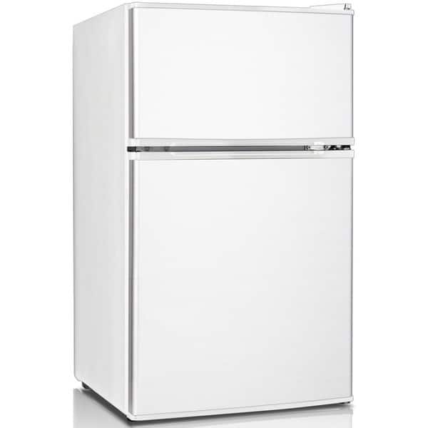 2 Doors - Small Refrigerator Energy-Efficient Compact Refrigerator