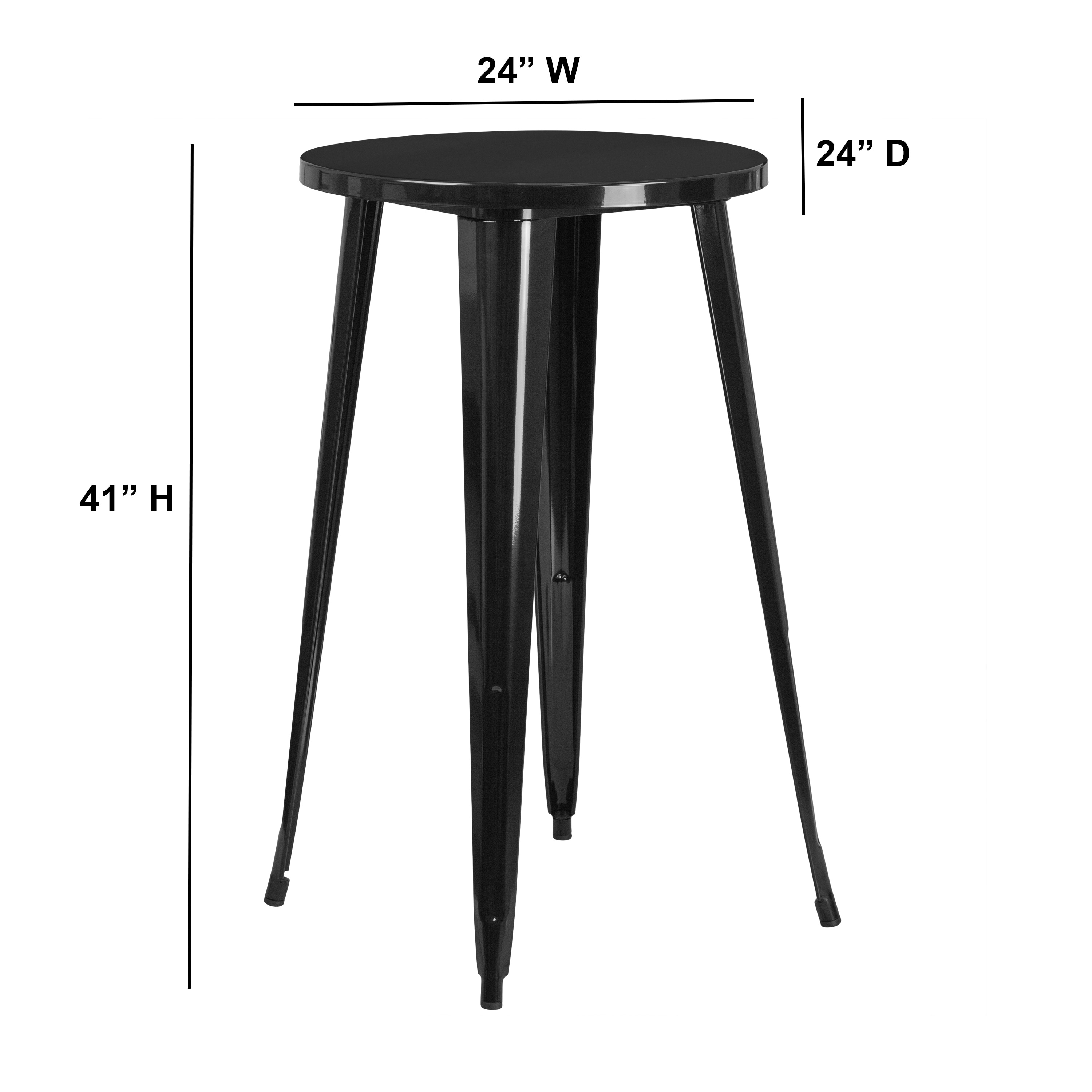 bar height table bases only
