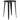 30'' Round Metal Indoor-Outdoor Bar Height Table