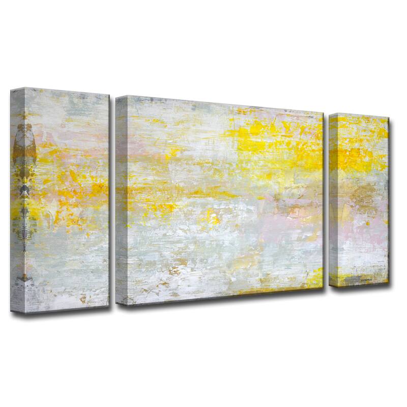 'Sun in my Eyes' 3-Pc Wrapped Canvas Wall Art Set by Norman Wyatt, Jr.