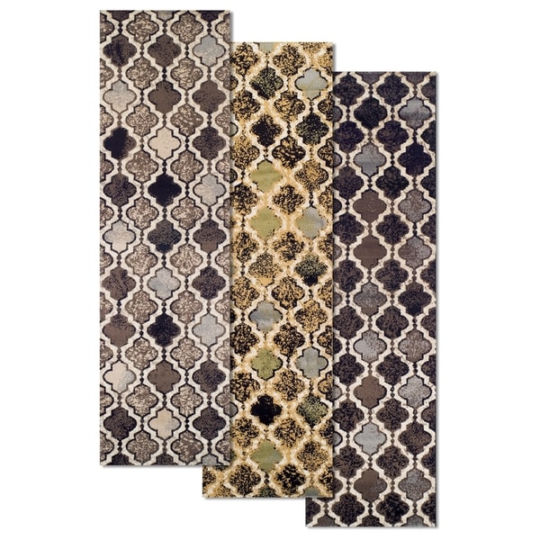Superior Modern Viking Area Rug - 2'3 x 8'