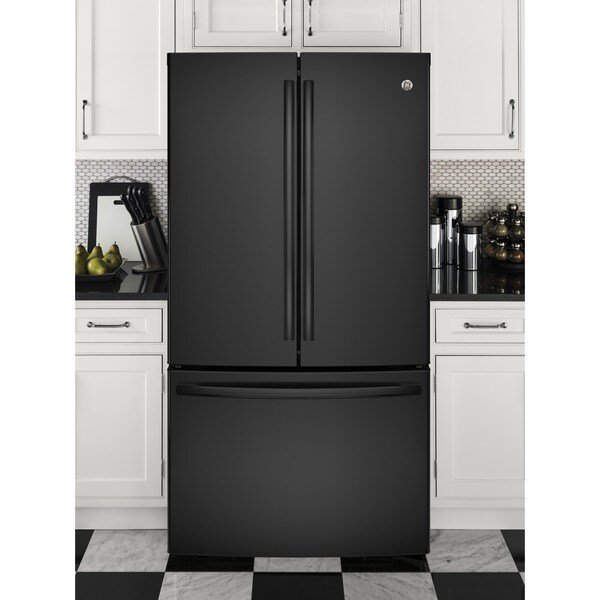 Shop Ge Series Engergy Star 285 Cubic Foot French Door Refrigerator