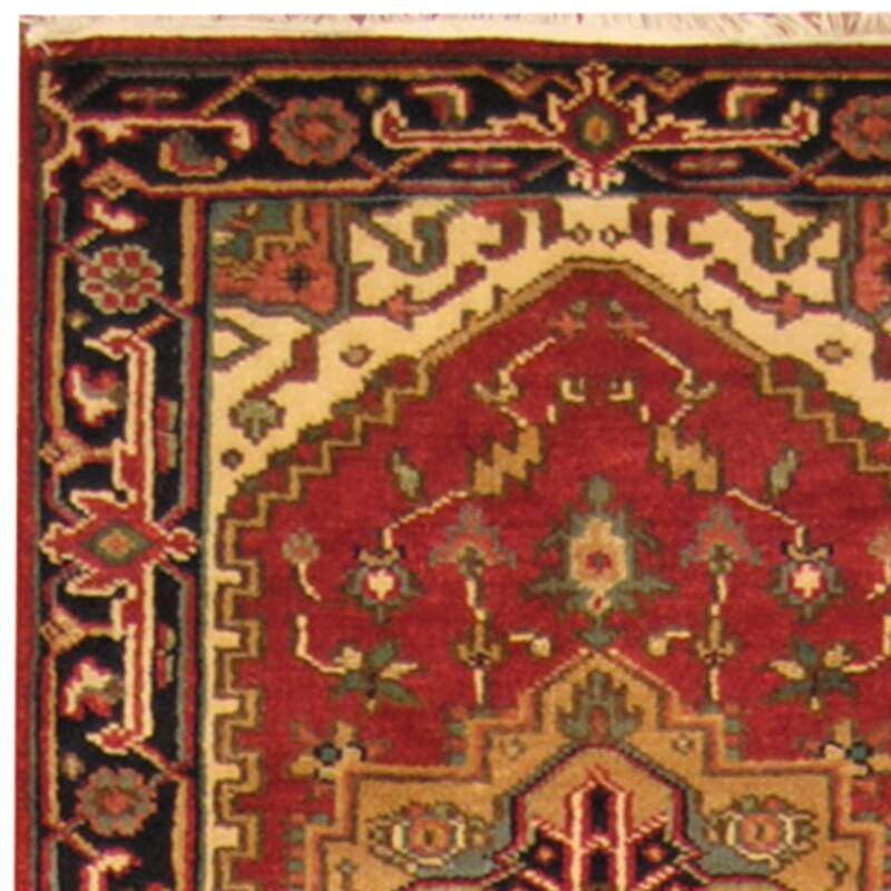 Handmade One-of-a-Kind Serapi Wool Runner (India) - 2'7 x 15'7
