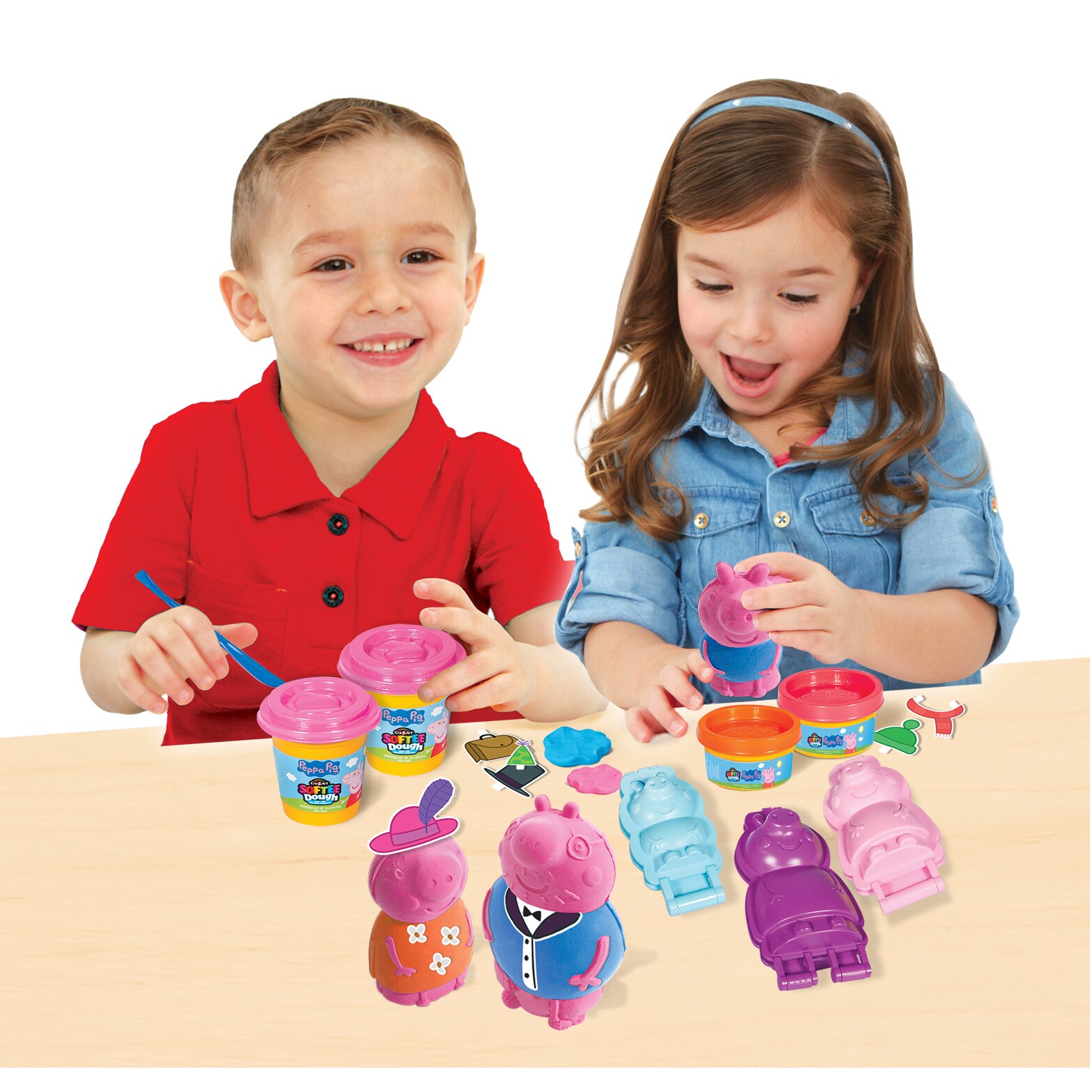 peppa pig mould and play