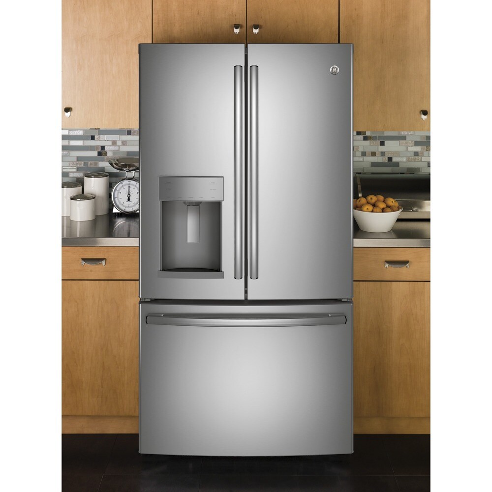 GE  Appliances Energy Star 27.8 Cubic Foot French Door Refrirator (stainless)