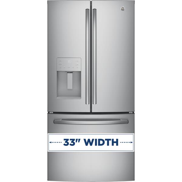 Shop Ge Series Energy Star 23 8 Cubic Foor French Door