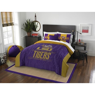 The Northwest Company COL LSU Modern Take Full/ Queen 3-piece Comforter ...