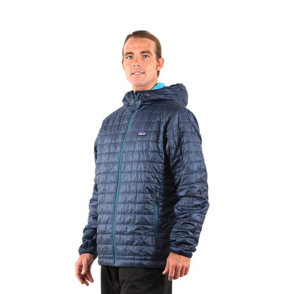patagonia nano puff hoody navy