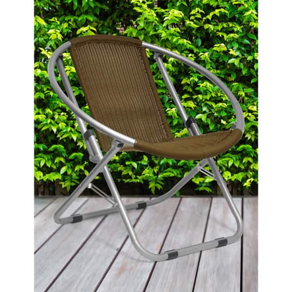 Shop Wicker Saucer Chair Free Shipping Today Overstock 13261095