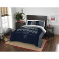 The Northwest Company NFL Dallas Cowboys Draft Full/Queen 3-piece Comforter Set