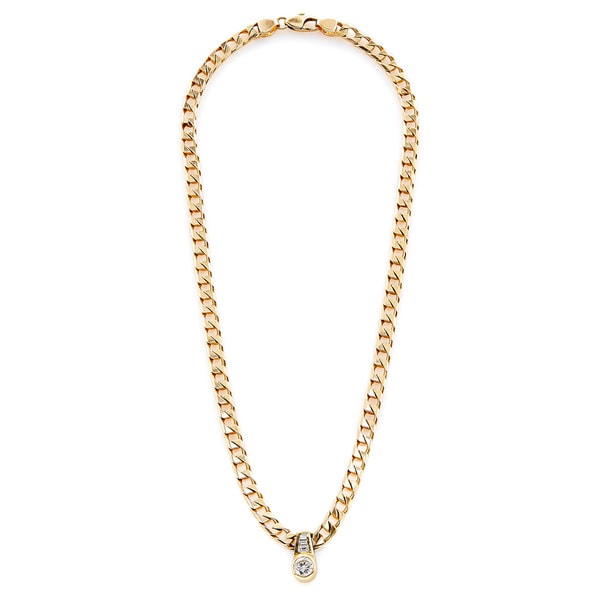 diamond curb chain