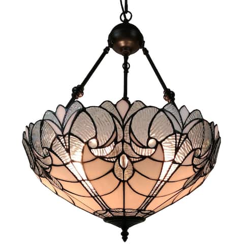 Chandeliers Tiffany Style Lighting Online At Our Amora Lighting Am263hl18 Tiffany Style Hanging Pendant Lamp 18 In Wide